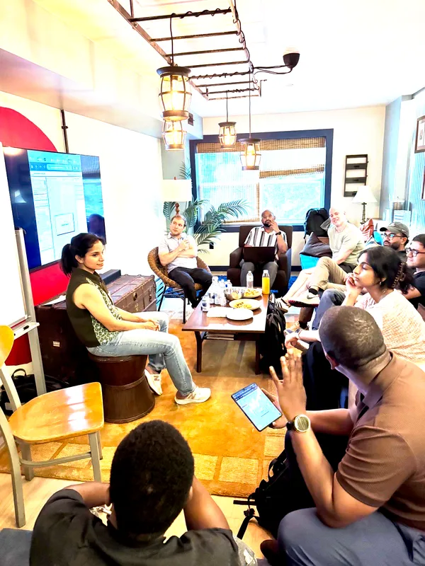 Wide room view of attendees at a Product Leaders event, June 2026